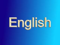 English